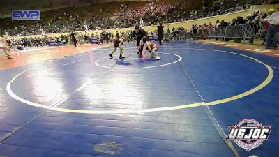 61 lbs Consi Of 8 #2 - Barrett Homer, Mustang Bronco Wrestling Club vs Riott Gates, Elgin Wrestling