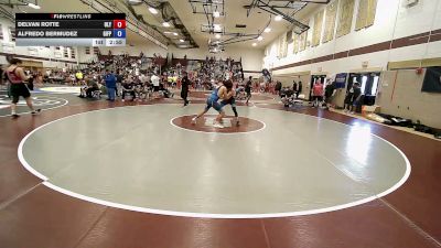 150 lbs Quarterfinal - Delvan Rotte, Olympic vs Alfredo Bermudez, GIFPH Wrestling