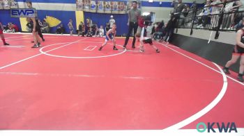 55 lbs Rr Rnd 5 - Jones Myers, Checotah Matcats vs Leon Bearden, Skiatook Youth Wrestling