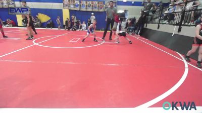 55 lbs Rr Rnd 5 - Jones Myers, Checotah Matcats vs Leon Bearden, Skiatook Youth Wrestling