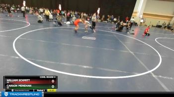 132 lbs Cons. Round 4 - William Schmitt, WI vs Carson Menehan, WI