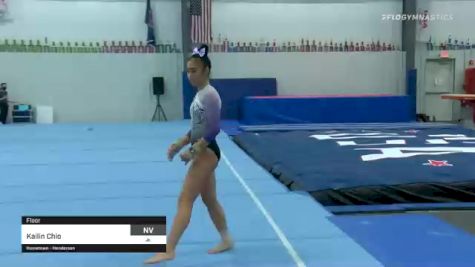 Kailin Chio - Floor - 2021 American Classic and Hopes Classic