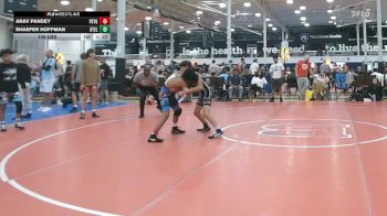 108 lbs Semifinal - Arav Pandey, Prestige Worldwide Blue - HSC vs Shaefer Hoffman, Steller Trained Embo - HSC