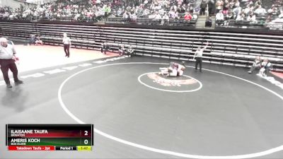 5A 235 lbs Quarterfinal - Ameris Koch, Box Elder vs Ilaisaane Taufa, Brighton