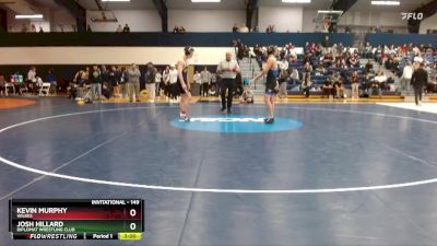 149 lbs Champ. Round 2 - Josh Hillard, Diplomat Wrestling Club vs Kevin Murphy, Wilkes