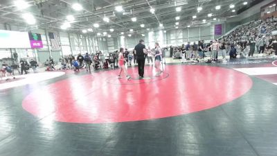 115 lbs 1st Place Match - Jazlyn Hartle, Outlaw Wrestling Club vs Arabella Chapman, Mat Demon Wrestling Club