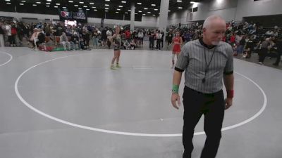 105 lbs Champ. Rd Of 16 - Briella Portrey, Big Cat Wrestling Club vs Joslyn Swanson, Iowa