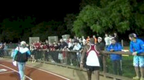 Mo Ahmed celebrates with teammates after 10k A standard & potential Olympic birth to London at 2012 Payton Jordan Invite