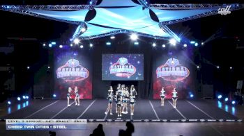 Cheer Twin Cities - Steel [2025 L3 Senior - D2 - Small Day 1] 2025 America's Best Grand Nationals