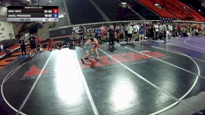 106 lbs Eric Bice, Nevada 1 HS Boys vs Anjel Fresquez, New Mexico HS Boys