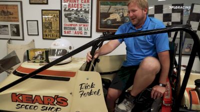 Derek Tours The Sprint Car Hall Of Fame During Knoxville Late Model Nationals