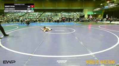 64 lbs Consi Of 4 - Henry Ryan, Raw Wrestling Club vs Luke Minich, Shootbox