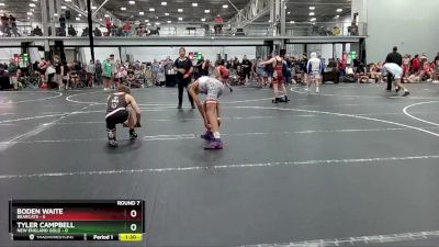 106 lbs Round 7 (8 Team) - Boden Waite, Bearcats vs Tyler Campbell, New England Gold