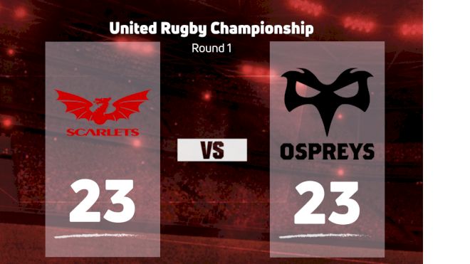 2022 Scarlets vs Ospreys Rugby