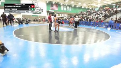 175 lbs Cons. Round 2 - Kahlil Pilacin, Paloma Valley vs Eduardo Pacheco, Arlington