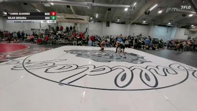 113 lbs Cons. Round 2 - Silas Segura, Broomfield vs Chris Alvarez, Mountain Range
