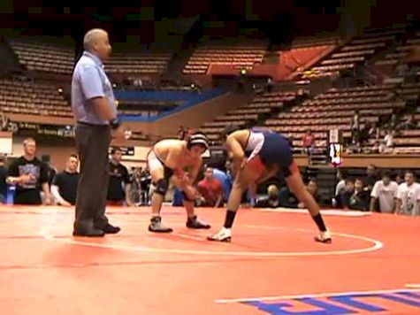 2012 Cal-USA Cadet Freestyle State 120lbs Final Isaiah Locsin (Morgan Hills) vs Zahid Valencia (Team Trib)