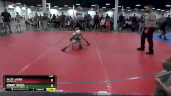 60 lbs Round 6 (10 Team) - Jack Lauer, Armory vs Brody Beers, Distinguished Green