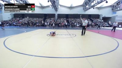 82-J lbs Round Of 32 - Nicholas Noto, MacArthur vs Brandon Flamini, High Pace Wrestling Club