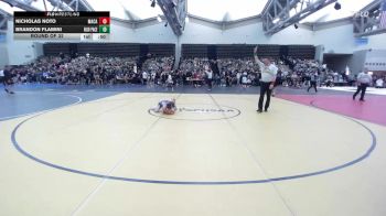 82-J lbs Round Of 32 - Nicholas Noto, MacArthur vs Brandon Flamini, High Pace Wrestling Club