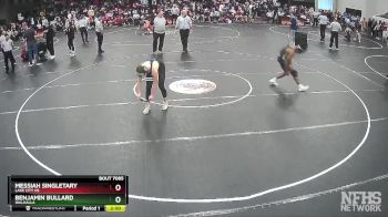 3A 157 lbs Cons. Round 1 - Messiah Singletary, Lake City Hs vs Benjamin Bullard, Walhalla