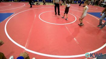 75 lbs Semifinal - Jett Black, Glenpool Youth Wrestling vs Robert Stegeman, Tulsa Blue T Panthers