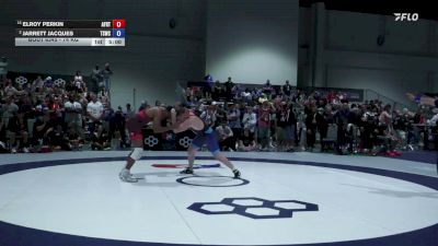 74 kg Champ. Rd Of 16 - Elroy Perkin, Air Force Regional Training Center vs Jarrett Jacques, Tiger Style Wrestling Club