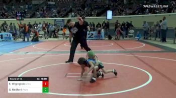 37 lbs Prelims - Easton Wigington, Watonga Blaine County Grapplers vs Gunner Radford, Pawnee Black Bear Wrestling