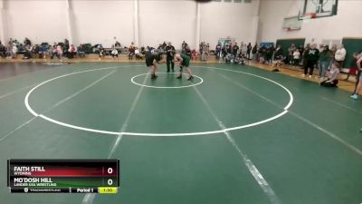 200 lbs Round 1 - Faith Still, Wyoming vs Mo`dosh Hill, Lander USA Wrestling