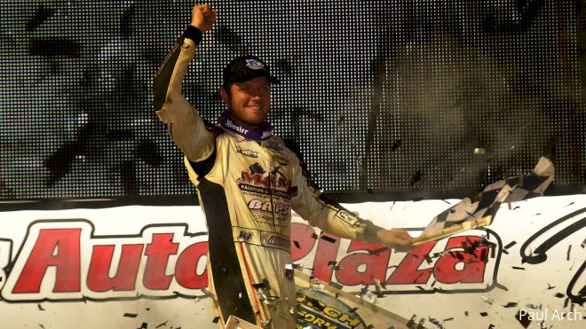 Brent Marks Uses Last Lap Pass To Win Dirt Classic At Lincoln Speedway