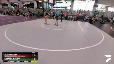 85 lbs Round 2 - Kaileigh Slough, Amped Wrestling Club vs Jazlyn Garza, Silverback Wrestling Fort Worth