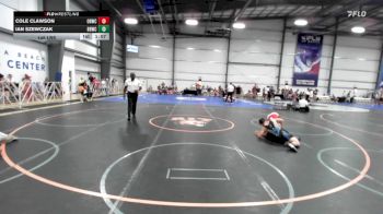 145 lbs Rr Rnd 2 - Cole Clawson, OBWC White vs IAN SZEWCZAK, Beach Boyz Wrestling Club