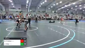 132 lbs Prelims - Mikel Pierce-Walker, Scanlan Wrestling Academy vs Jake Craig, Team Thunder