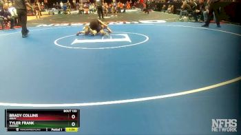 138-2A Quarterfinal - Brady Collins, Wray vs Tyler Frank, Merino