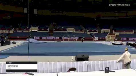 Sam Nokes - Floor, NEG - 2021 Metroplex Challenge