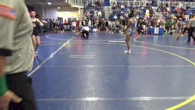 118 lbs Quarterfinal - Marlee Solomon, Canon-McMillan vs Laney Kilgore, Sharpsville