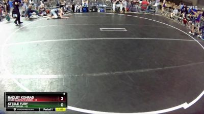 105 lbs Round 1 (4 Team) - Steele Fury, Kansas Mamba vs Radley Konrad, South Dakota Thunder