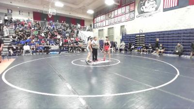 150 lbs Cons. Round 1 - Jairo Zepeda, Imperial High School vs Kevin Gil, Coastal Academy