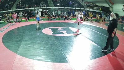 100-105 lbs Semis - Tahlia Guillen, Idaho vs Kiya Roe, Oregon