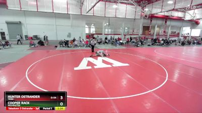 174 lbs Cons. Round 3 - Cooper Rack, Wilmington vs Hunter Ostrander, Trine