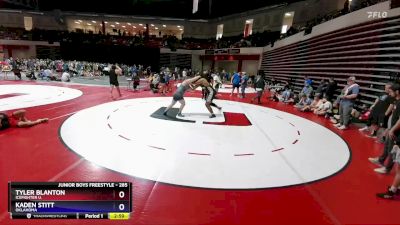 285 lbs Quarterfinal - Tyler Blanton, IceFighter U. vs Kaden Stitt, Oklahoma