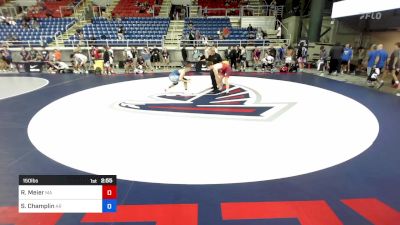 150 lbs Cons 64 #1 - Ryan Meier, MA vs Stuart Champlin, AR