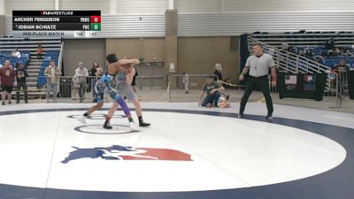 140 lbs 3rd Place Match - Josiah Schultz, Floyd Wrestling Club vs Archer Ferguson, Pleasant Hill Wrestling Club