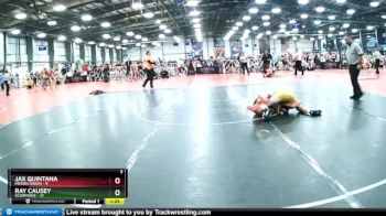 100 lbs Rd# 4- 2:00pm Friday Final Pool - Ray Causey, Scorpions vs Jax Quintana, Minion Green