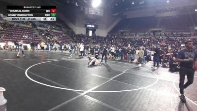 84 lbs Cons. Sub-quarters - Henry Dumbleton, Bear Cave Wrestling Club vs Michael Dunn, Ridge Wrestling Club