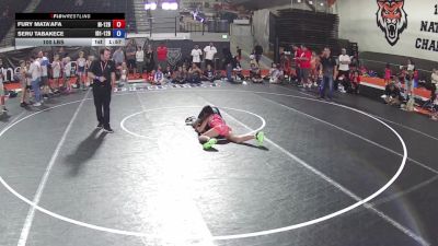 110 lbs Fury Mata'afa, Hawaii 12U Boys vs Seru Tabakece, Idaho 1 12U Boys