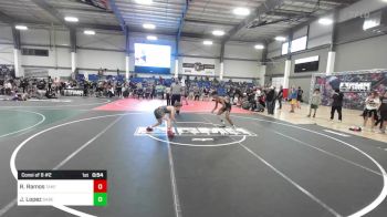 120 lbs Consi Of 8 #2 - Richard Ramos, Takedown Industries vs Jovanni Lopez, Sabercat WC