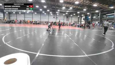 130 lbs Round 4 - 1:30pm Friday - Brayden Staggs, Team Michigan vs Michael Lencrerol, Florida Elite
