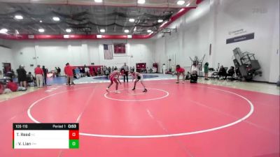 106-116 lbs Round 3 - Vanpek Lian, Perry Meridian vs Troy Reed, North Central