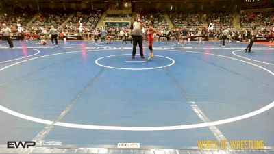 70 lbs Round Of 16 - Adam Rodriguez, Wolf Pack Wrestling Club TX vs Pierce Teainor, Monster Garage